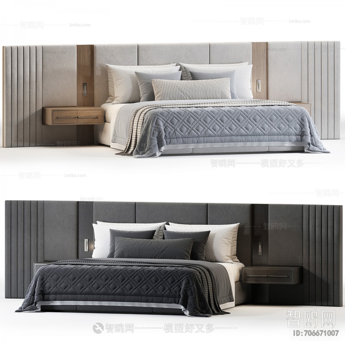 Modern Double Bed