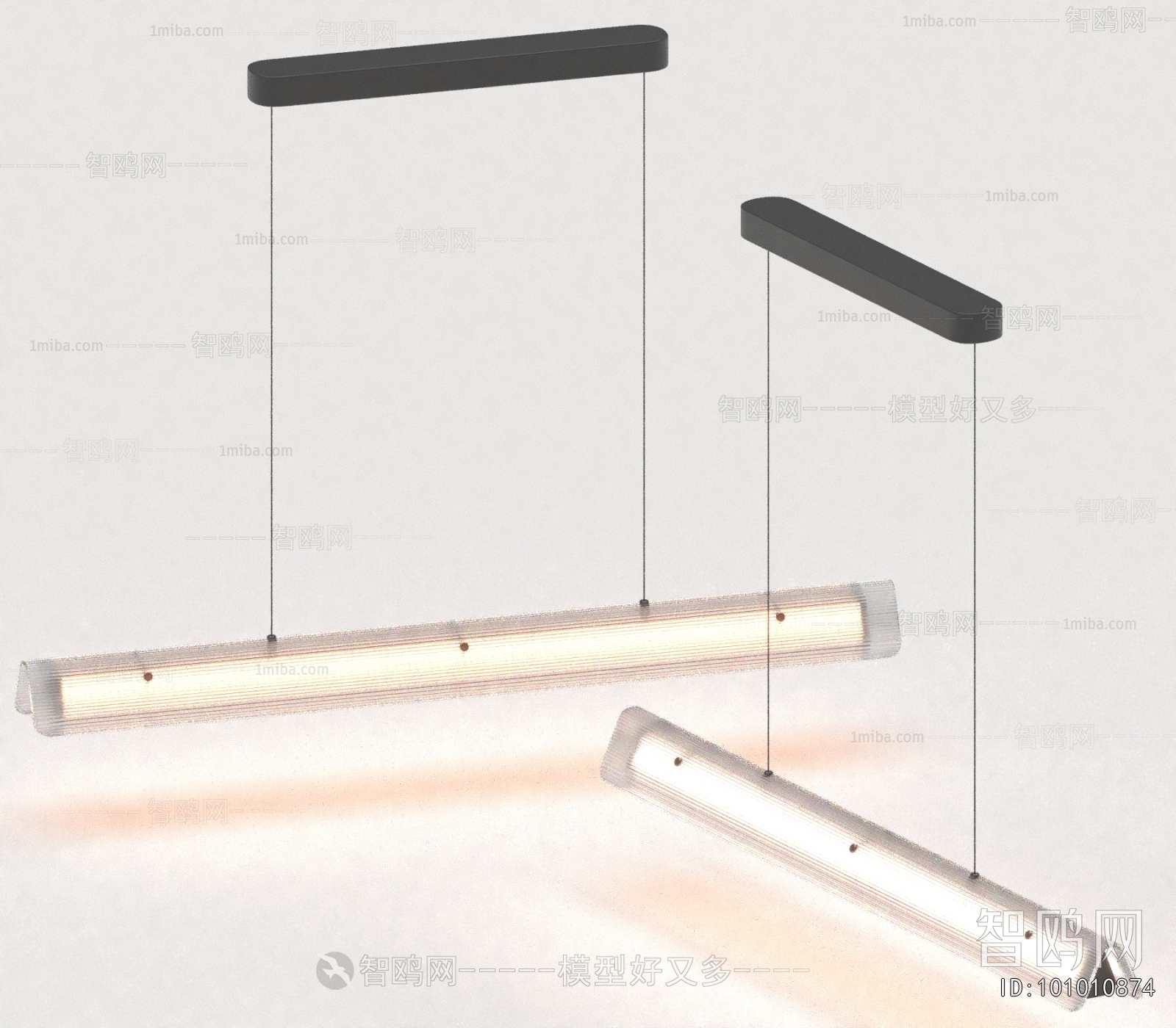Modern Long Chandelier