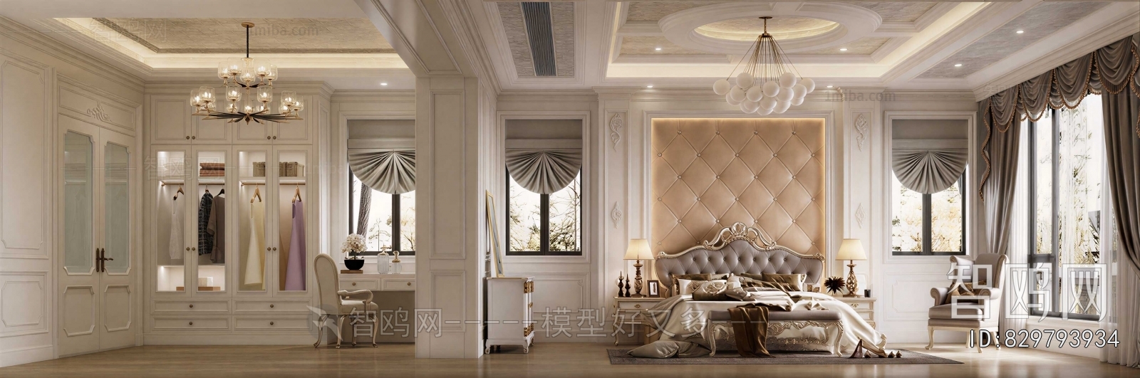European Style Bedroom