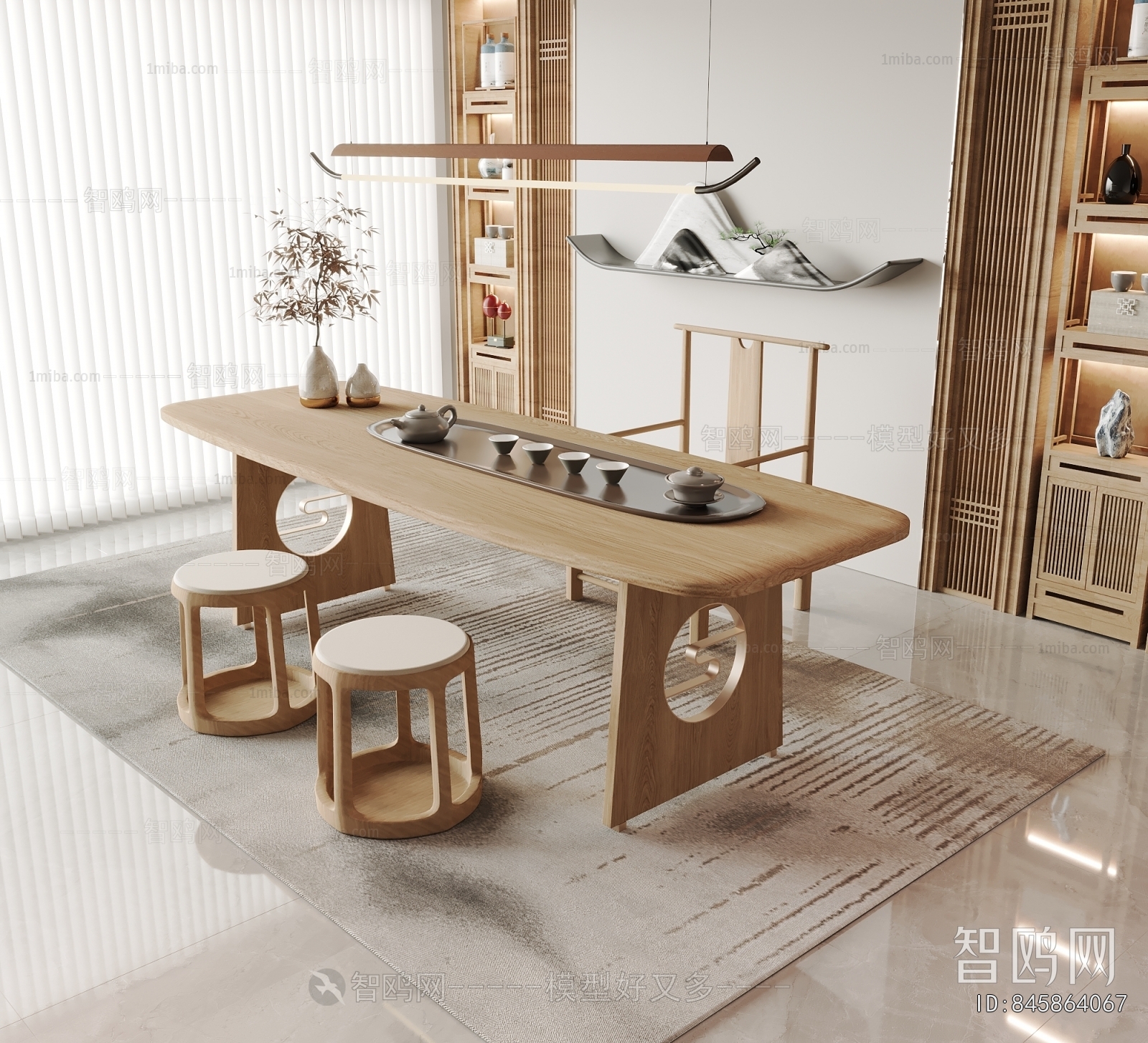 New Chinese Style Tea Tables And Chairs
