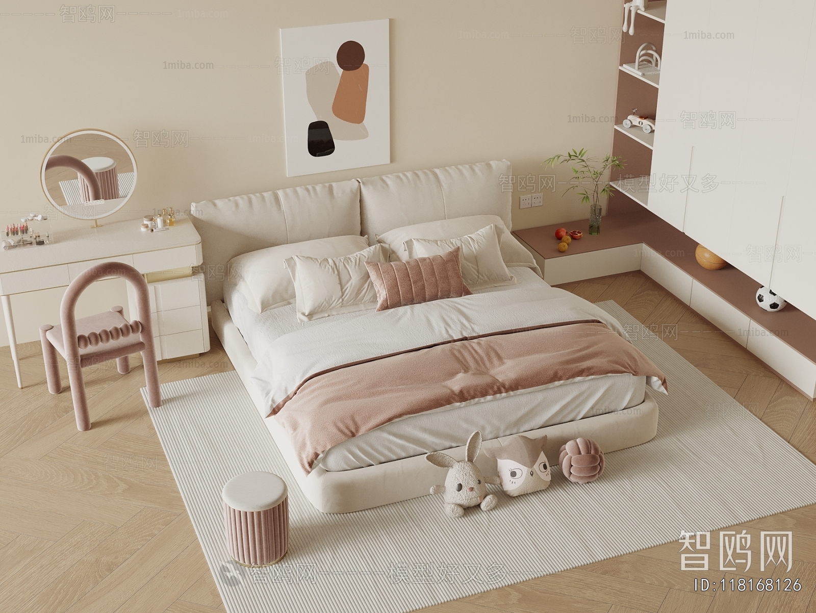 Modern Double Bed