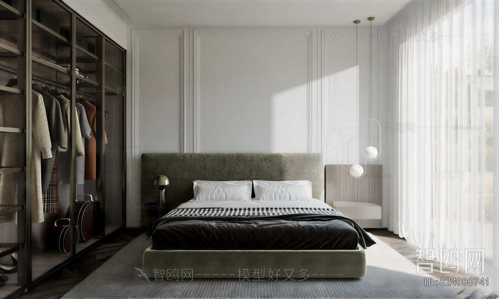 Modern Double Bed