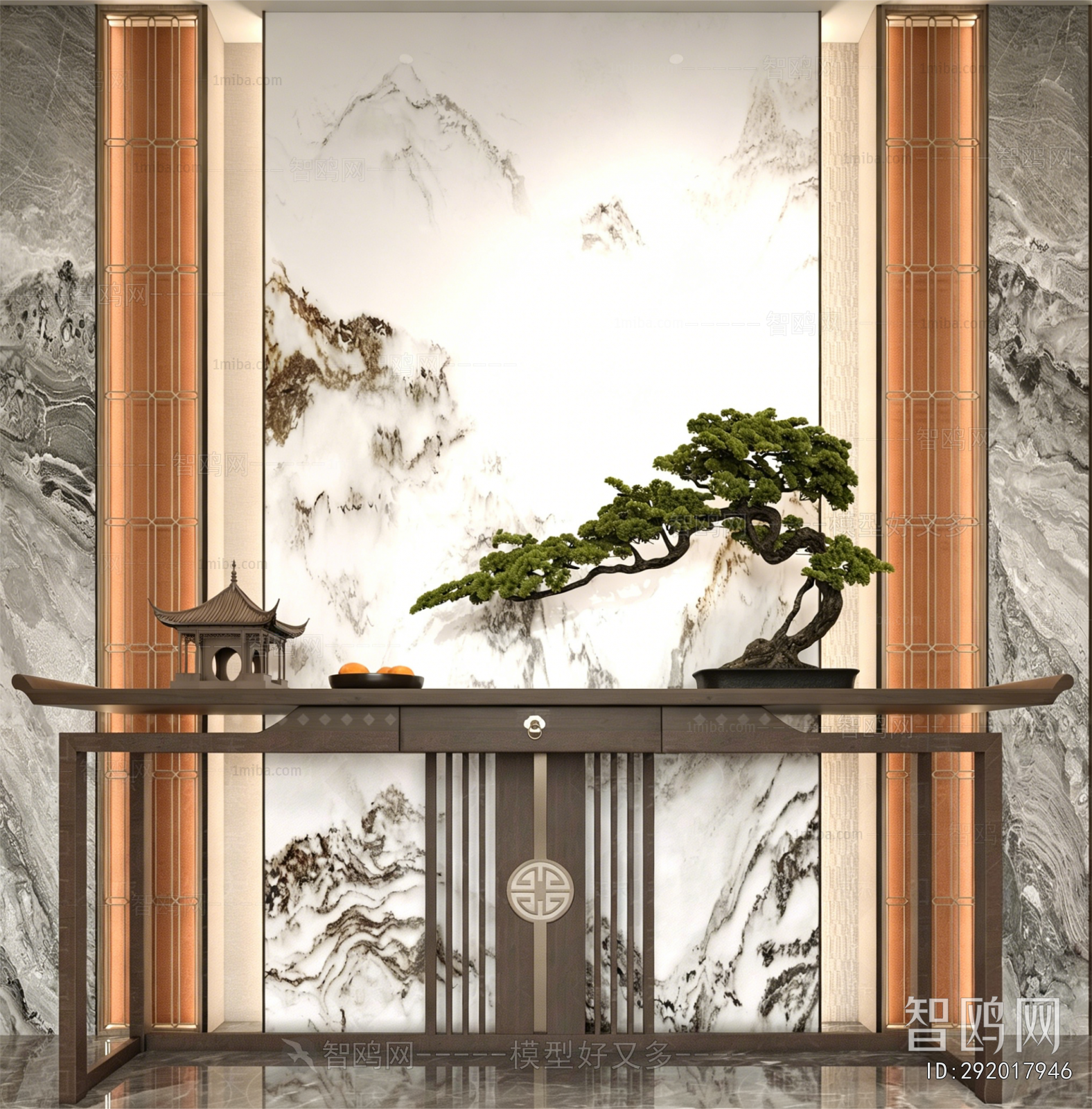 New Chinese Style Console