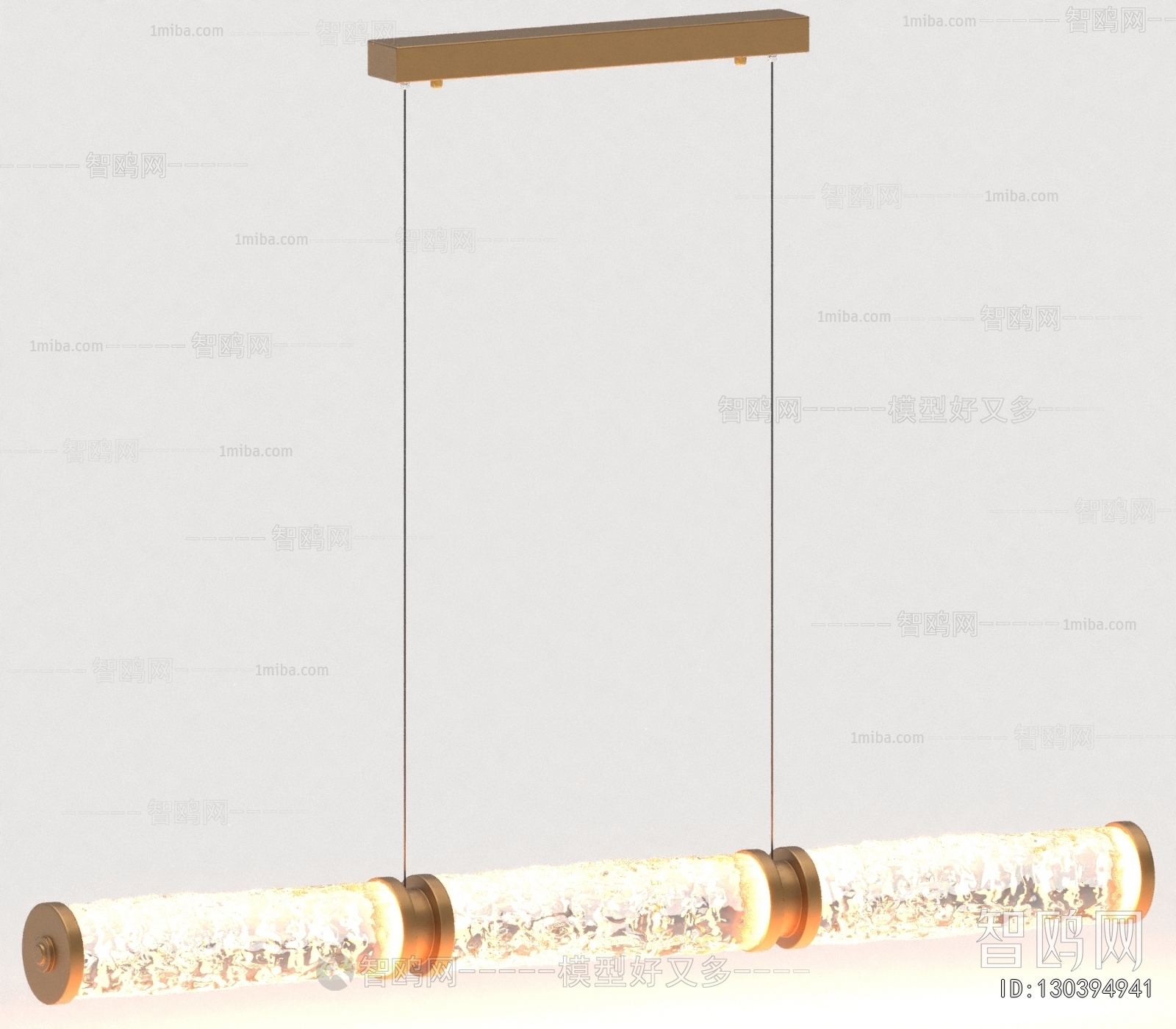 Modern Long Chandelier
