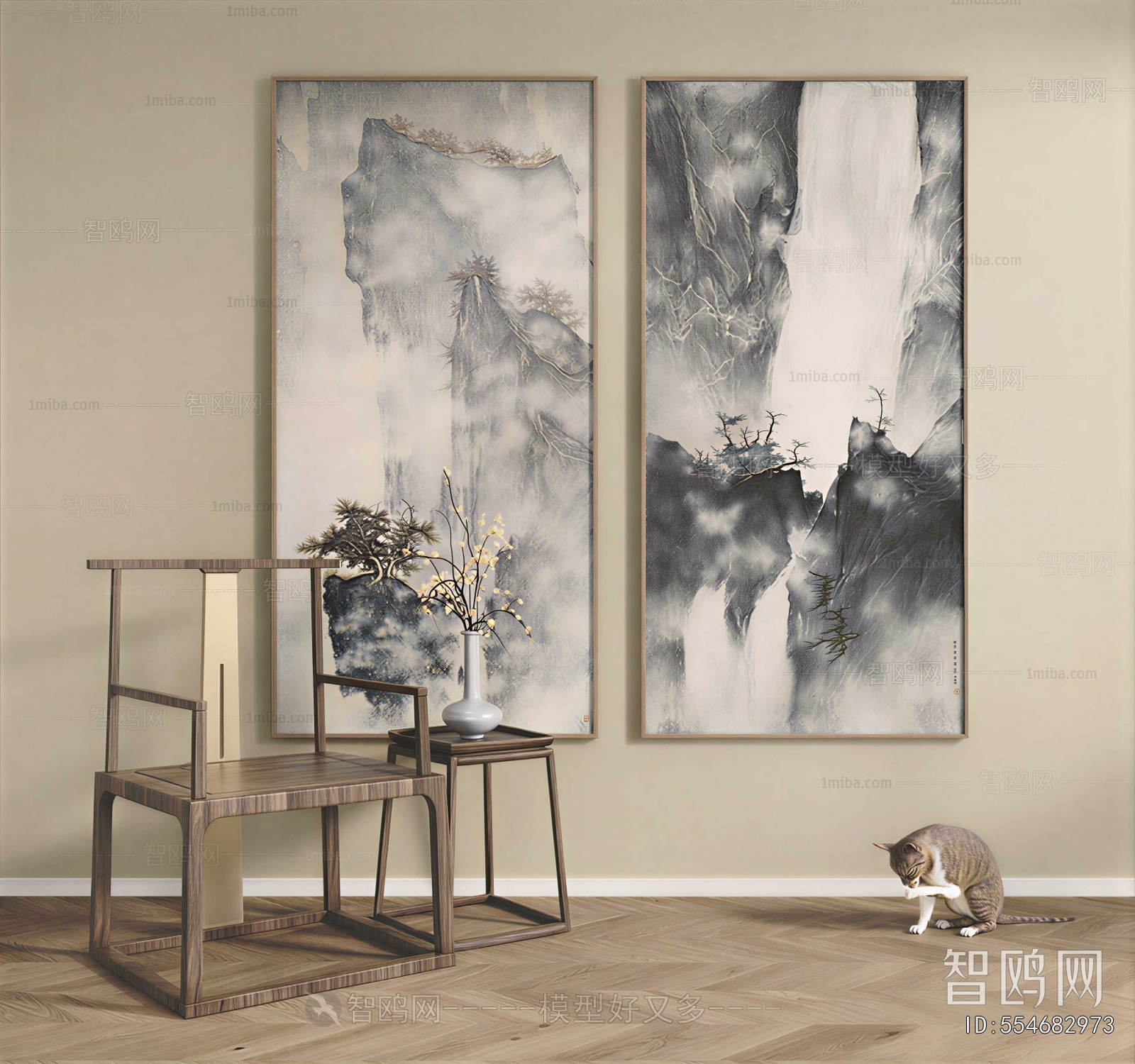 New Chinese Style Painting