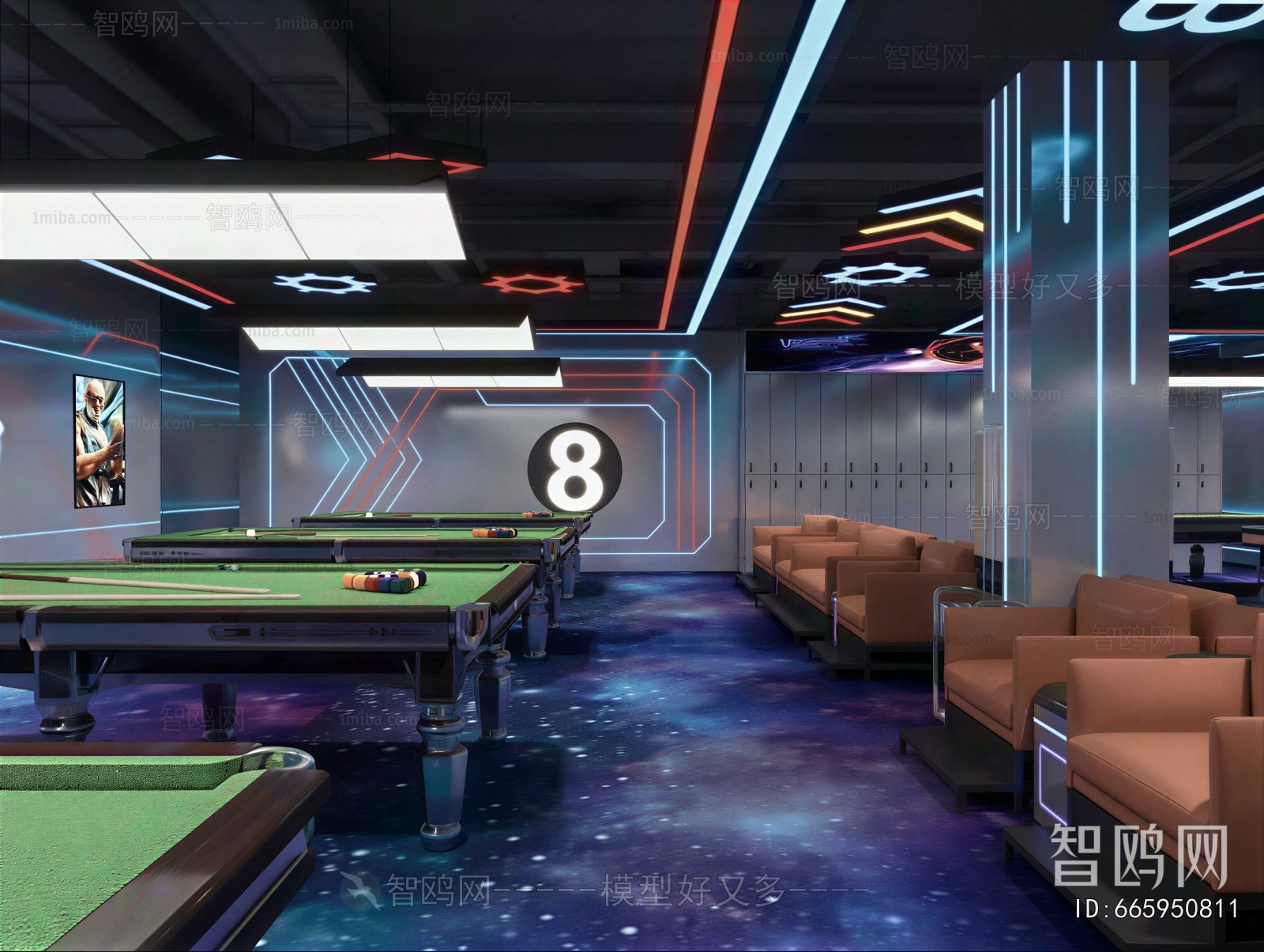 Modern Chess And Card Room