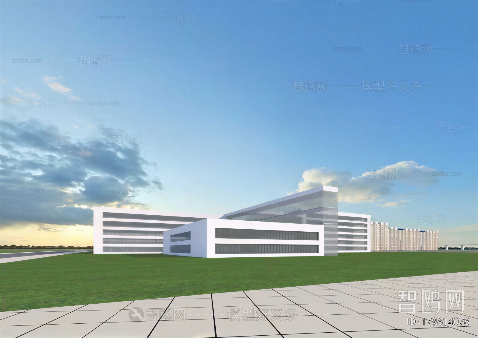 Modern Industrial Building