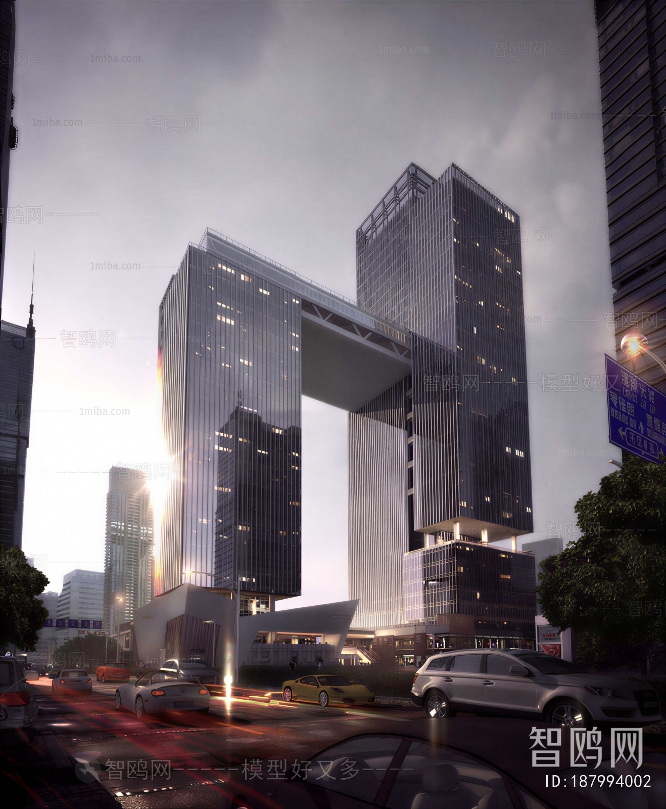 Modern Building Appearance