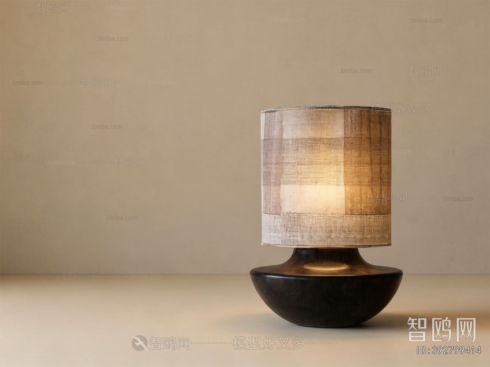 Wabi-sabi Style Table Lamp