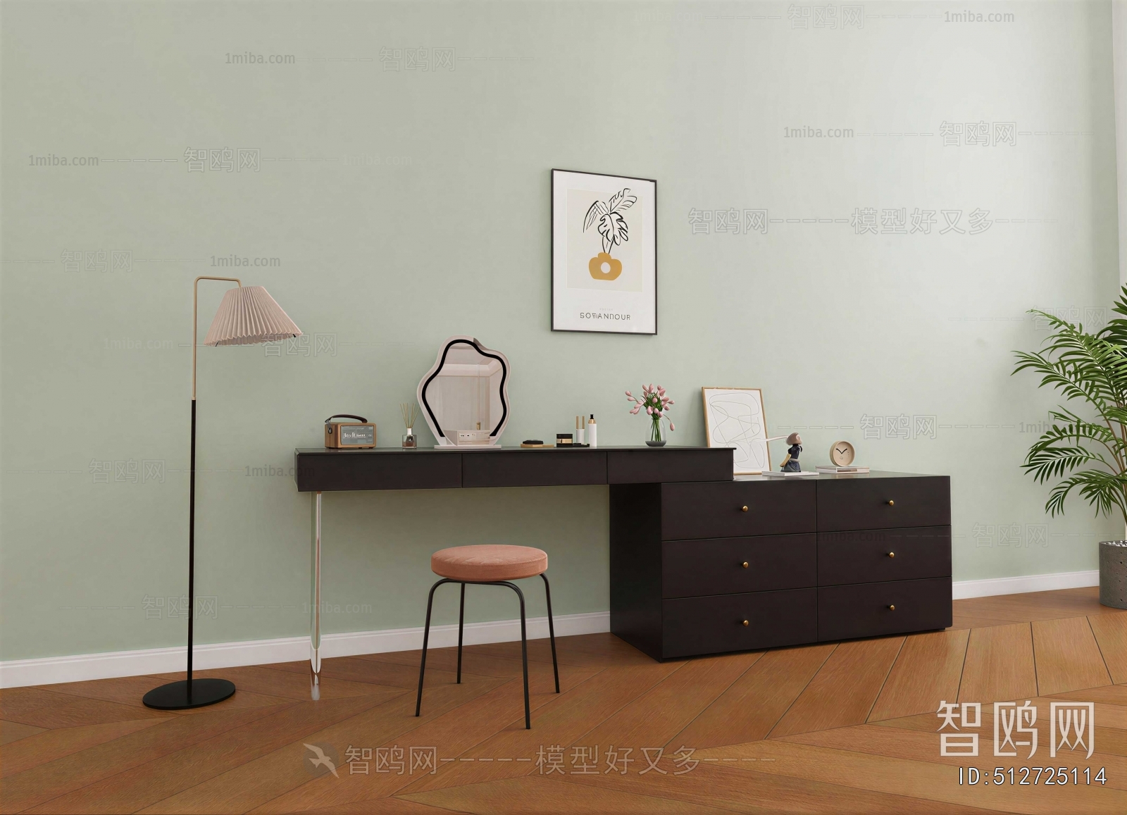 Modern Computer Desk And Chair