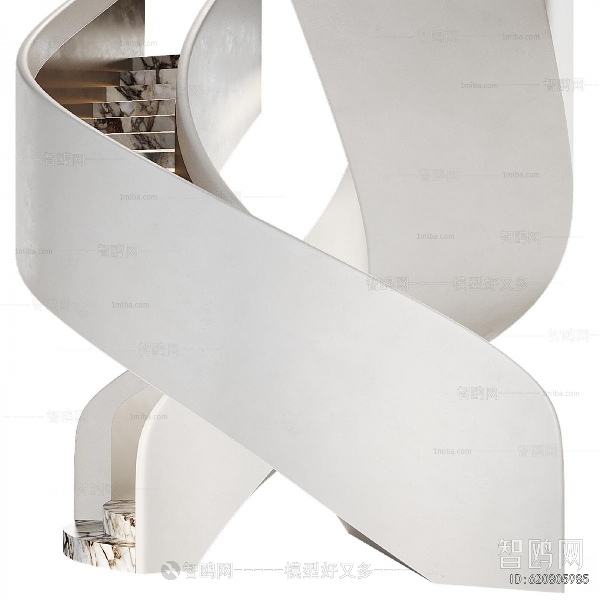 Modern Rotating Staircase