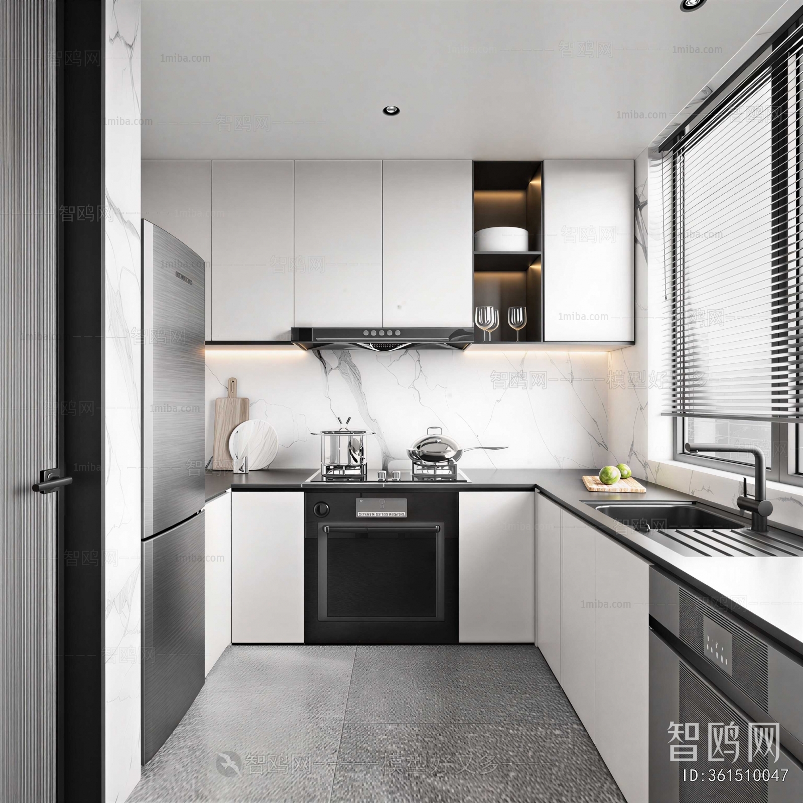 Modern The Kitchen