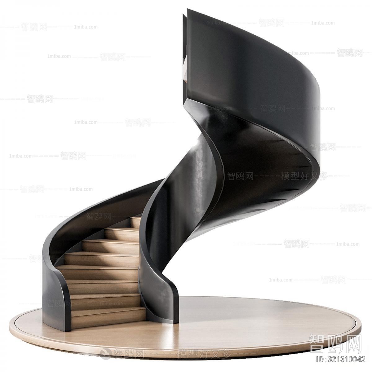 Modern Rotating Staircase