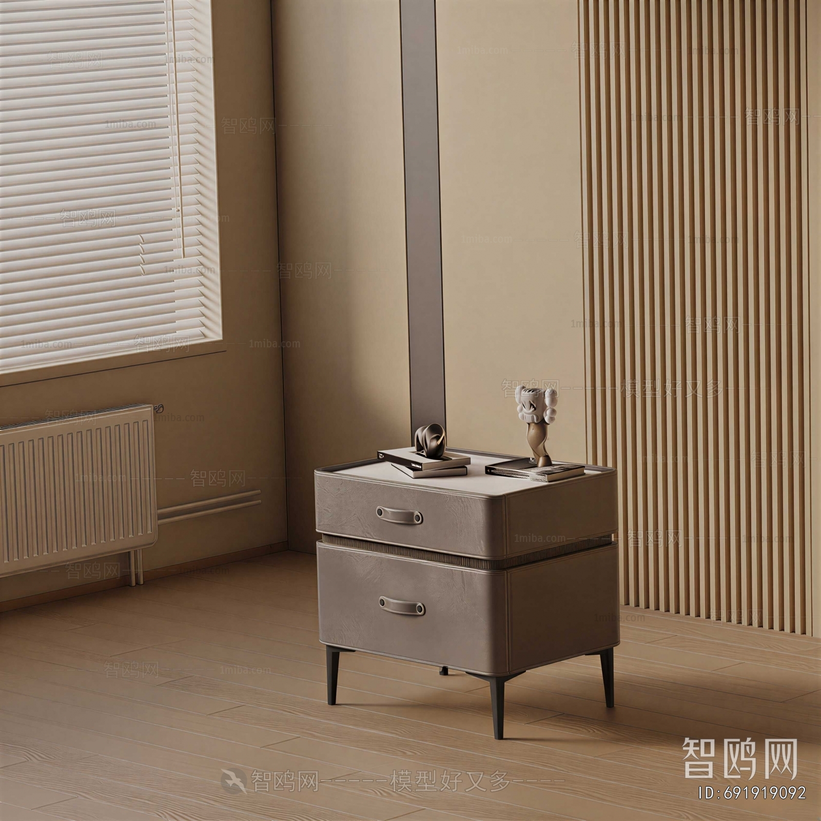 Modern Bedside Cupboard