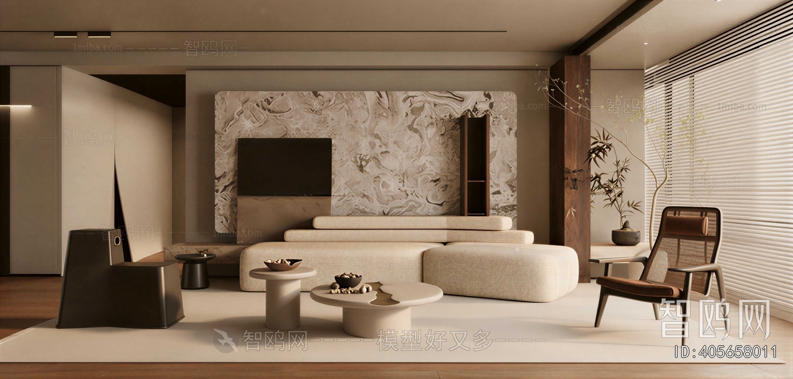 Modern Multi Person Sofa
