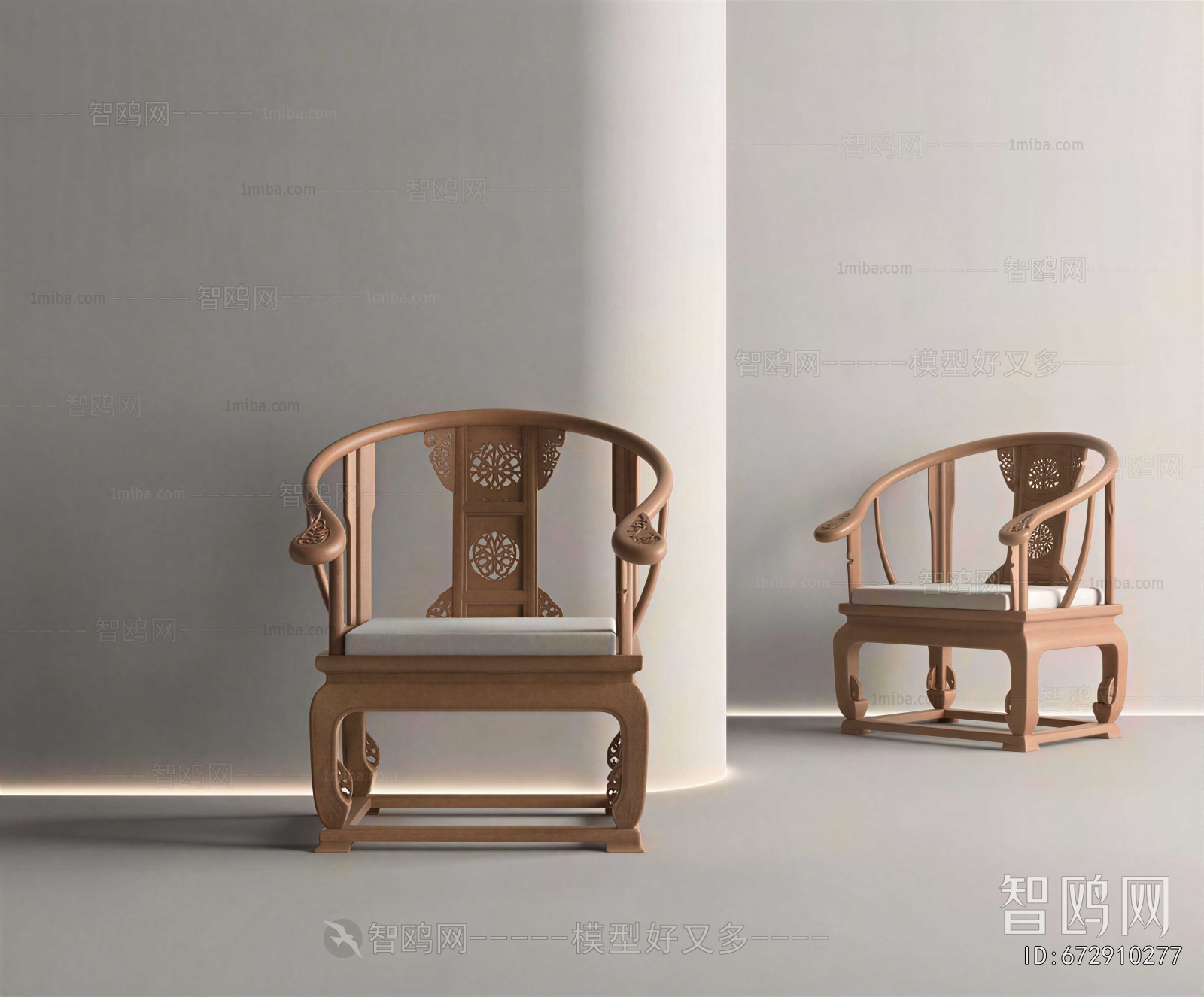 New Chinese Style Lounge Chair
