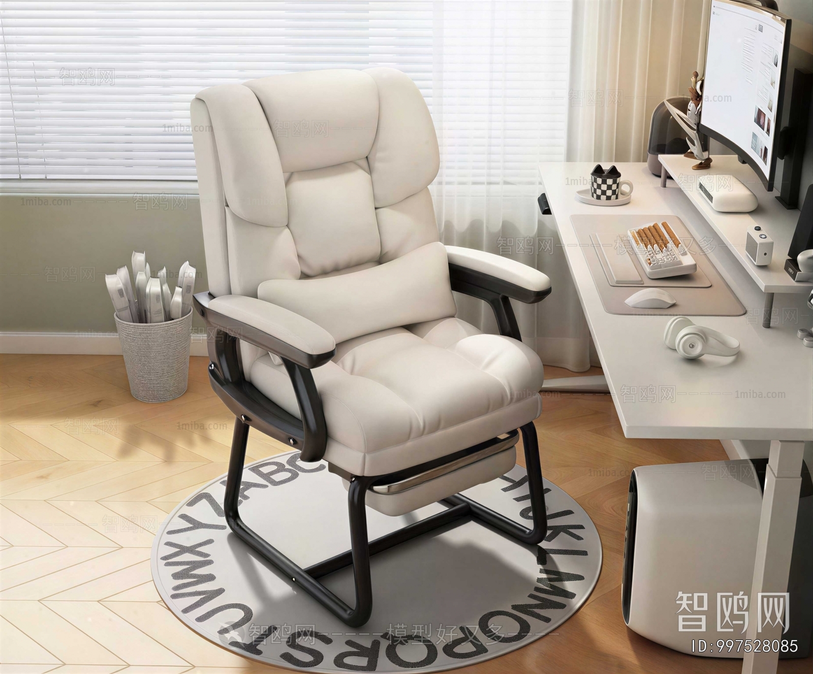 Modern Computer Desk And Chair