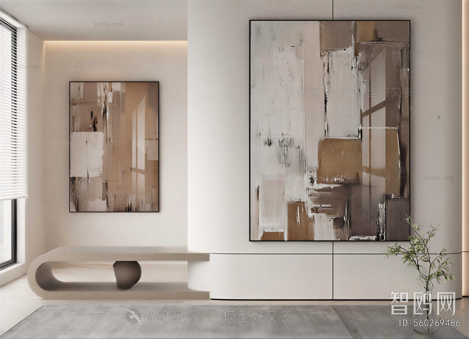Wabi-sabi Style Painting