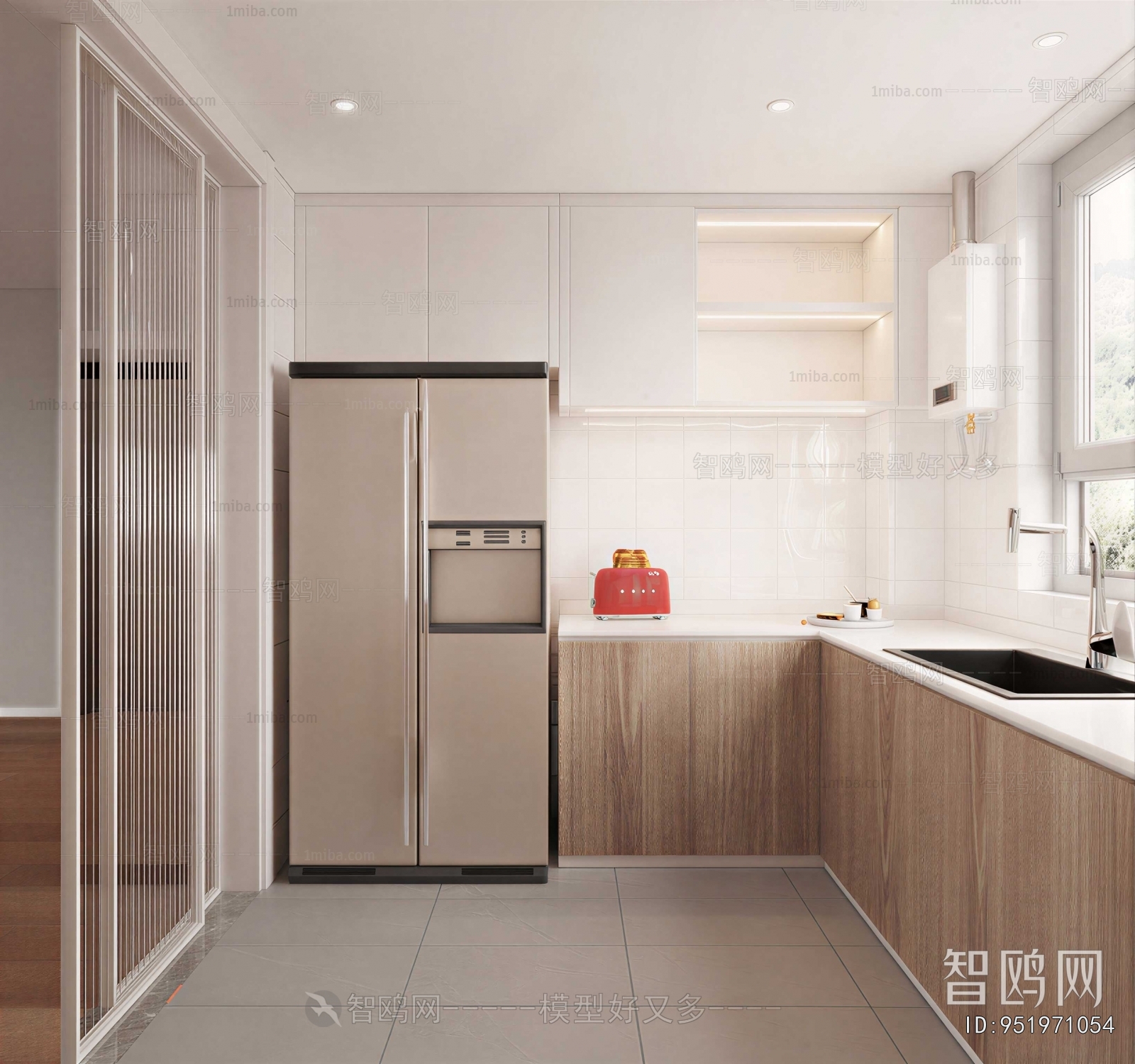 Modern The Kitchen