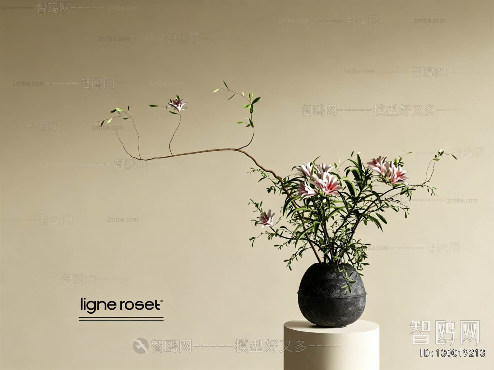 Wabi-sabi Style Flower Arrangement