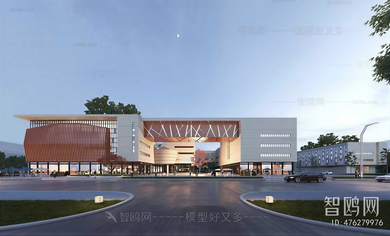 Modern Appearance Of Commercial Building