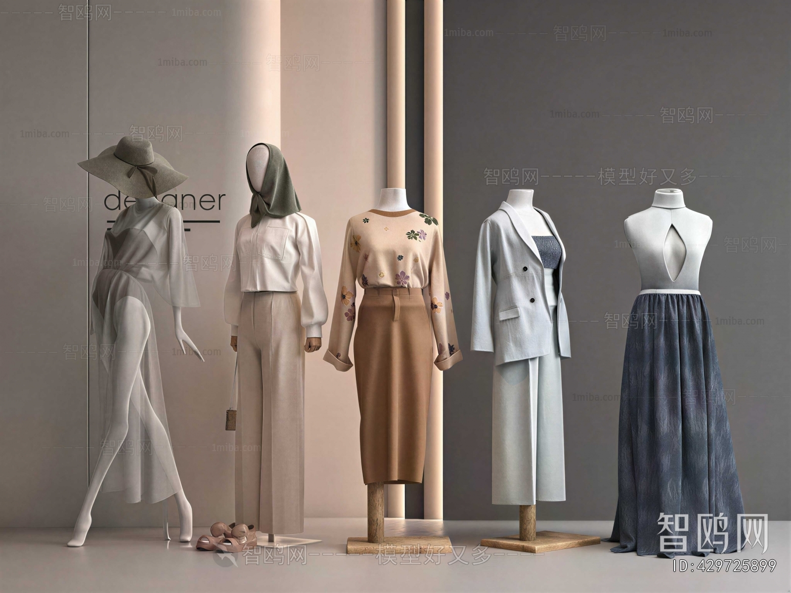 Modern Fashion Model