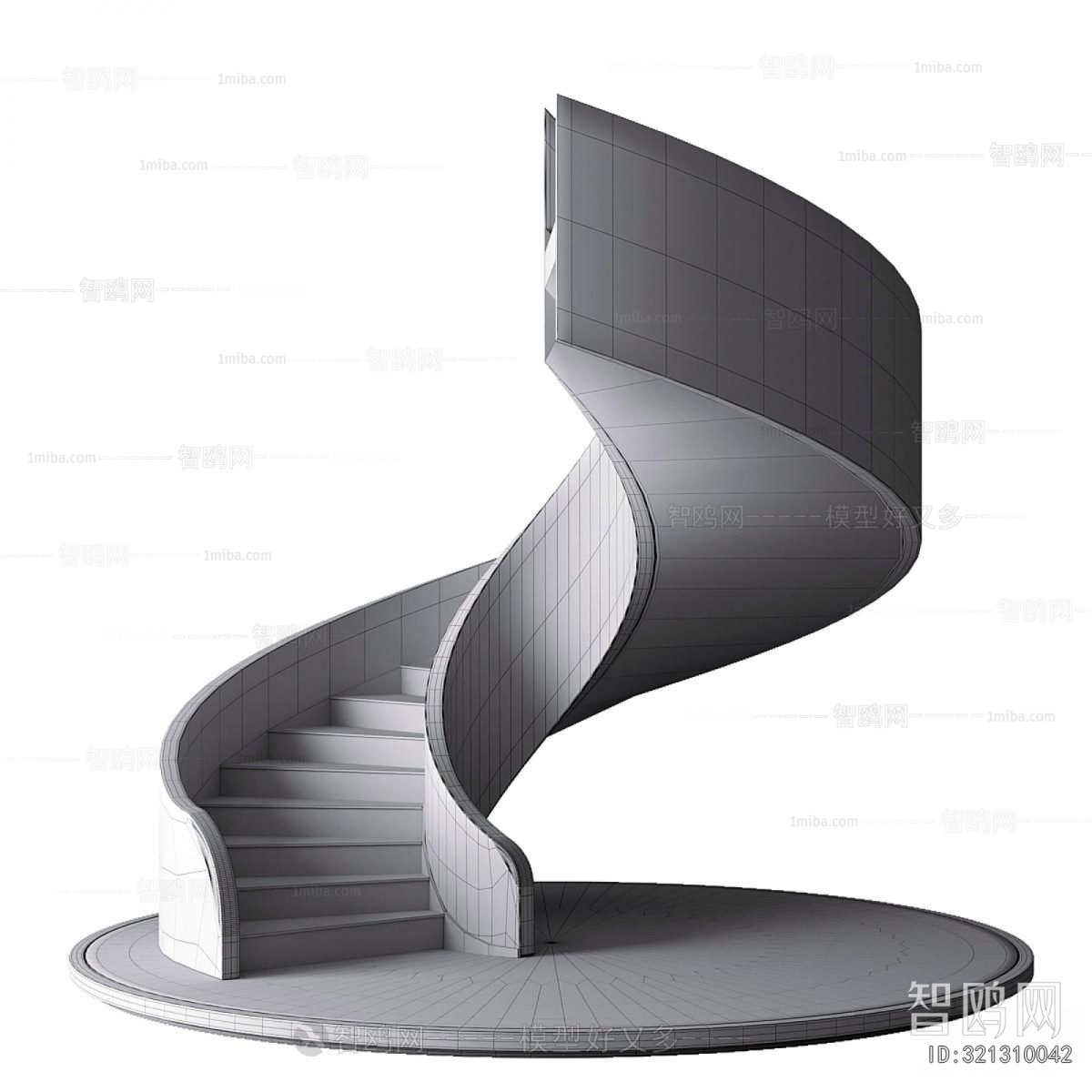 Modern Rotating Staircase