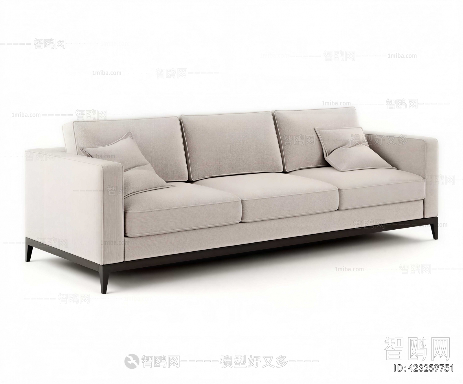 Modern Three-seat Sofa