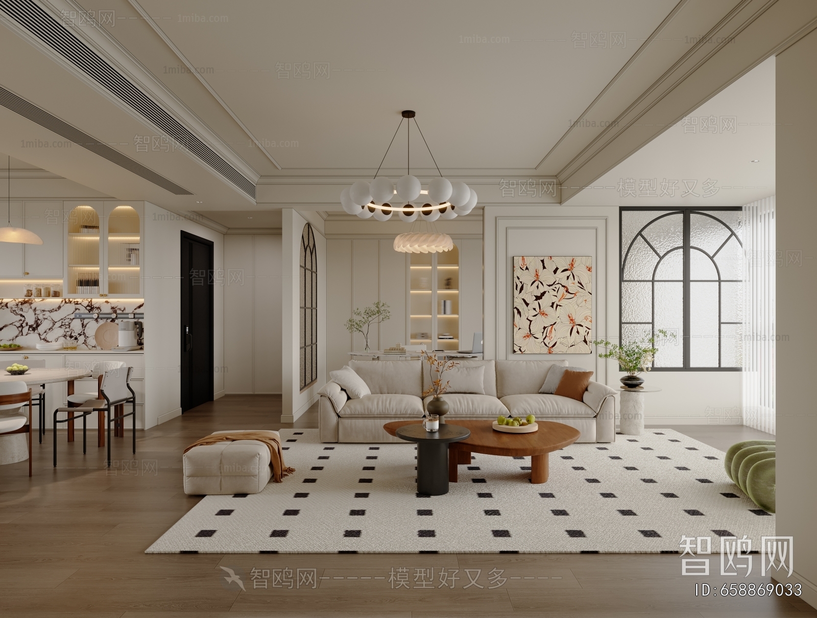 French Style A Living Room