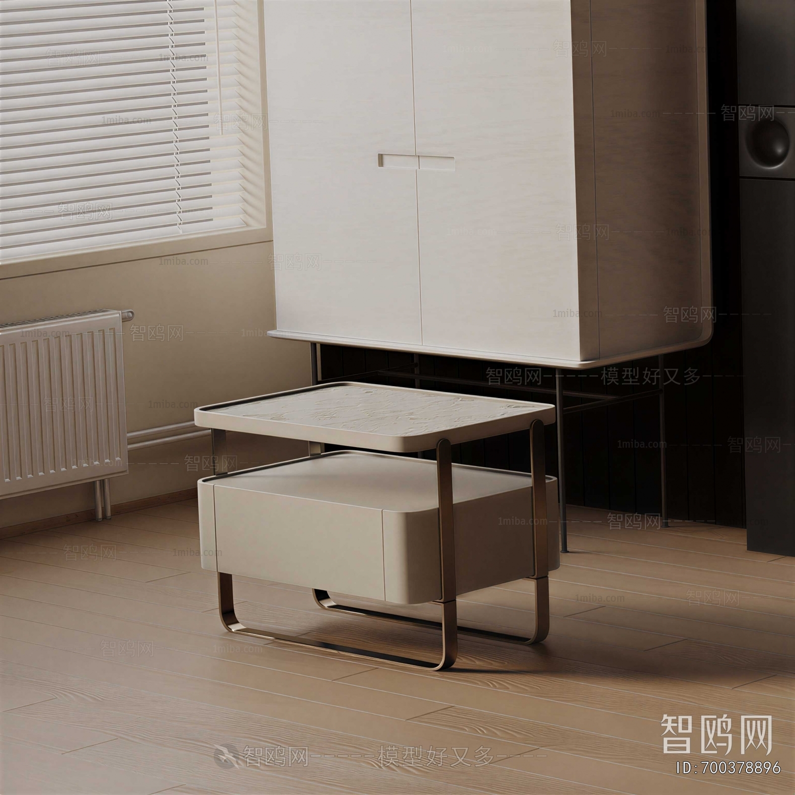 Modern Bedside Cupboard
