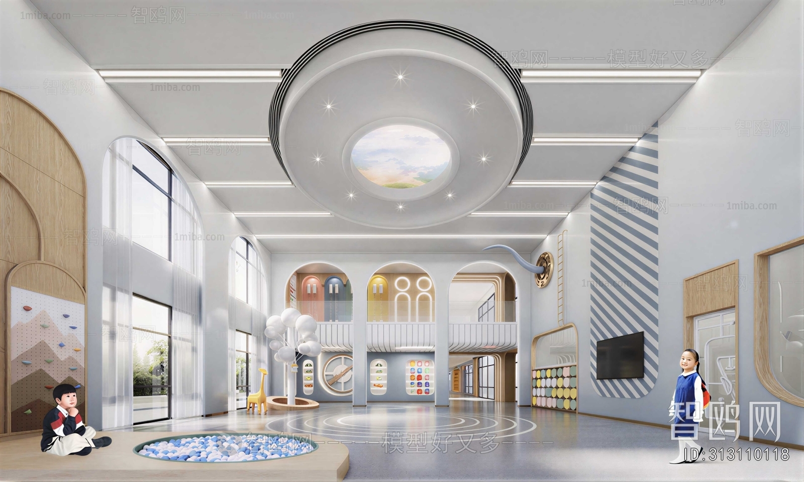 Modern Office Reception Desk