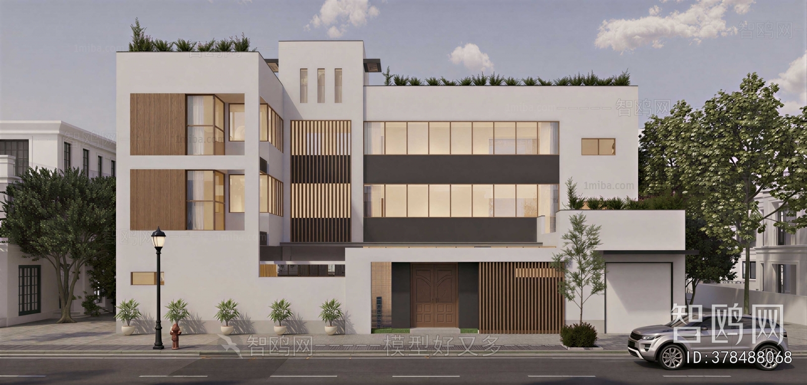 Modern Building Appearance