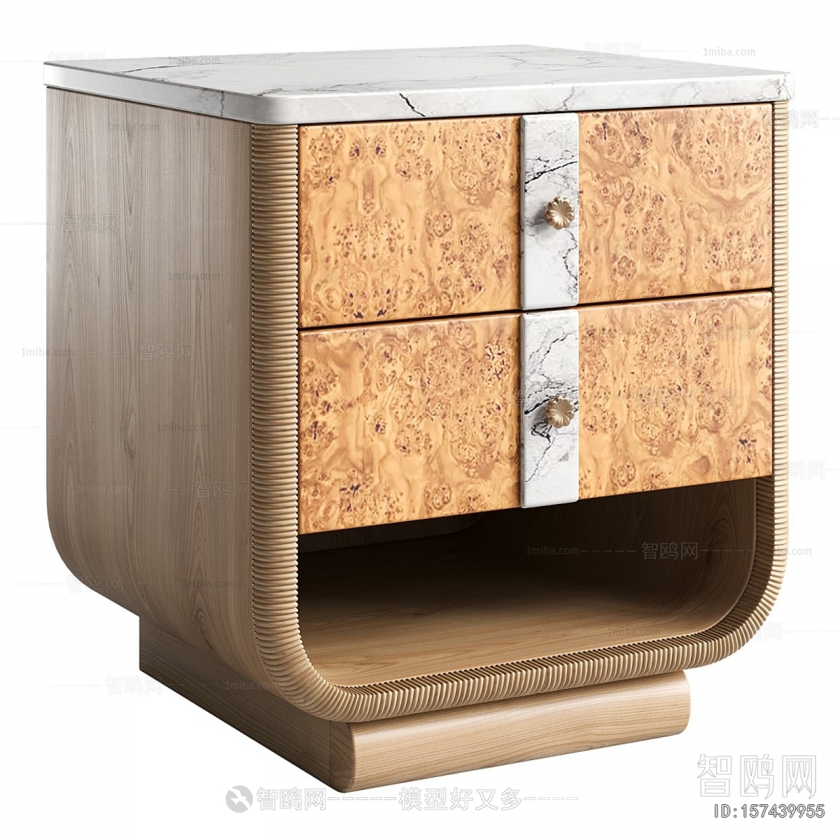 Modern Bedside Cupboard