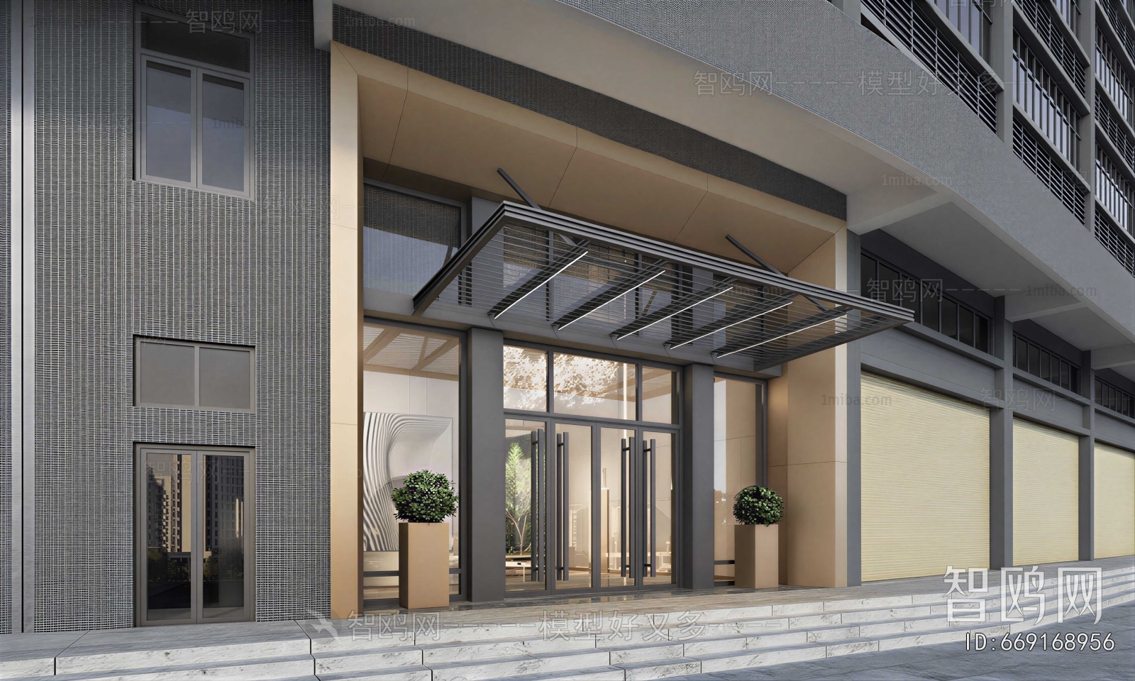 Modern Facade Element