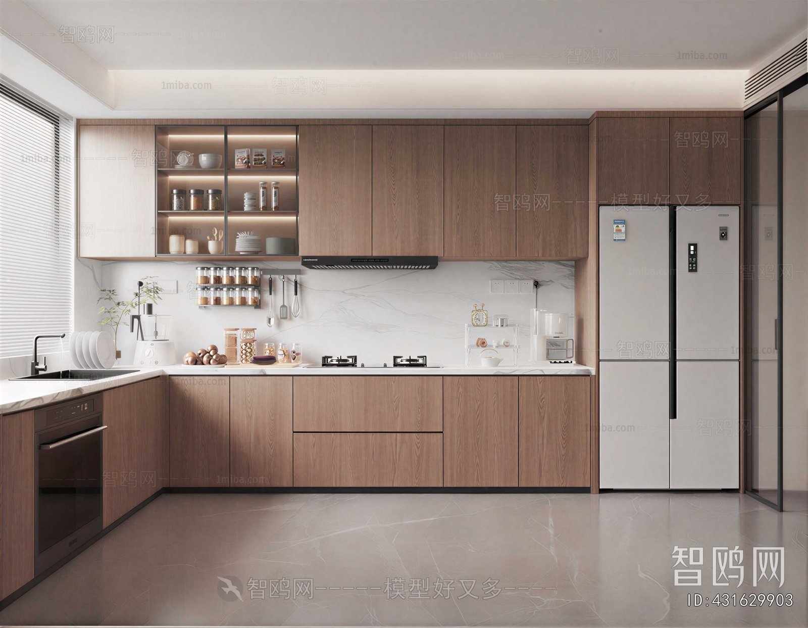 Modern The Kitchen