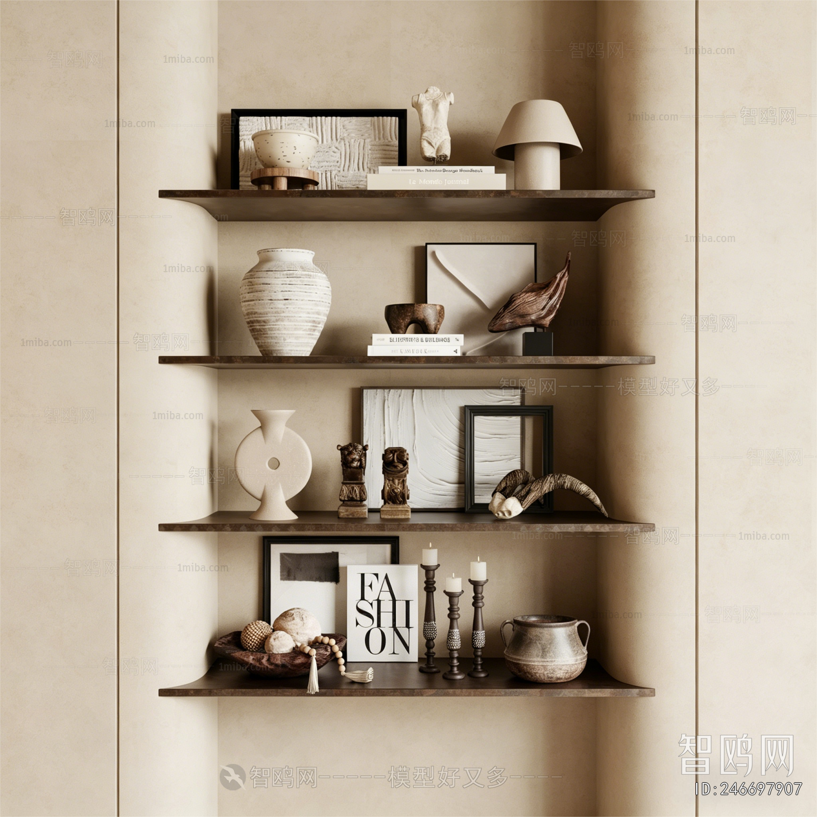 Wabi-sabi Style Decorative Set