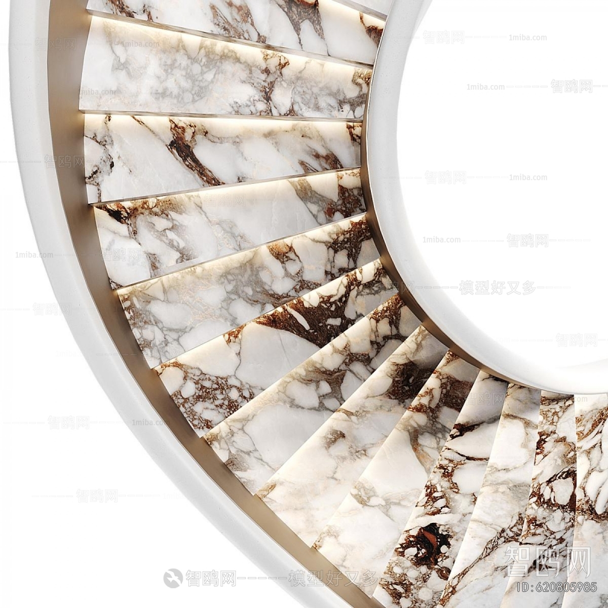 Modern Rotating Staircase