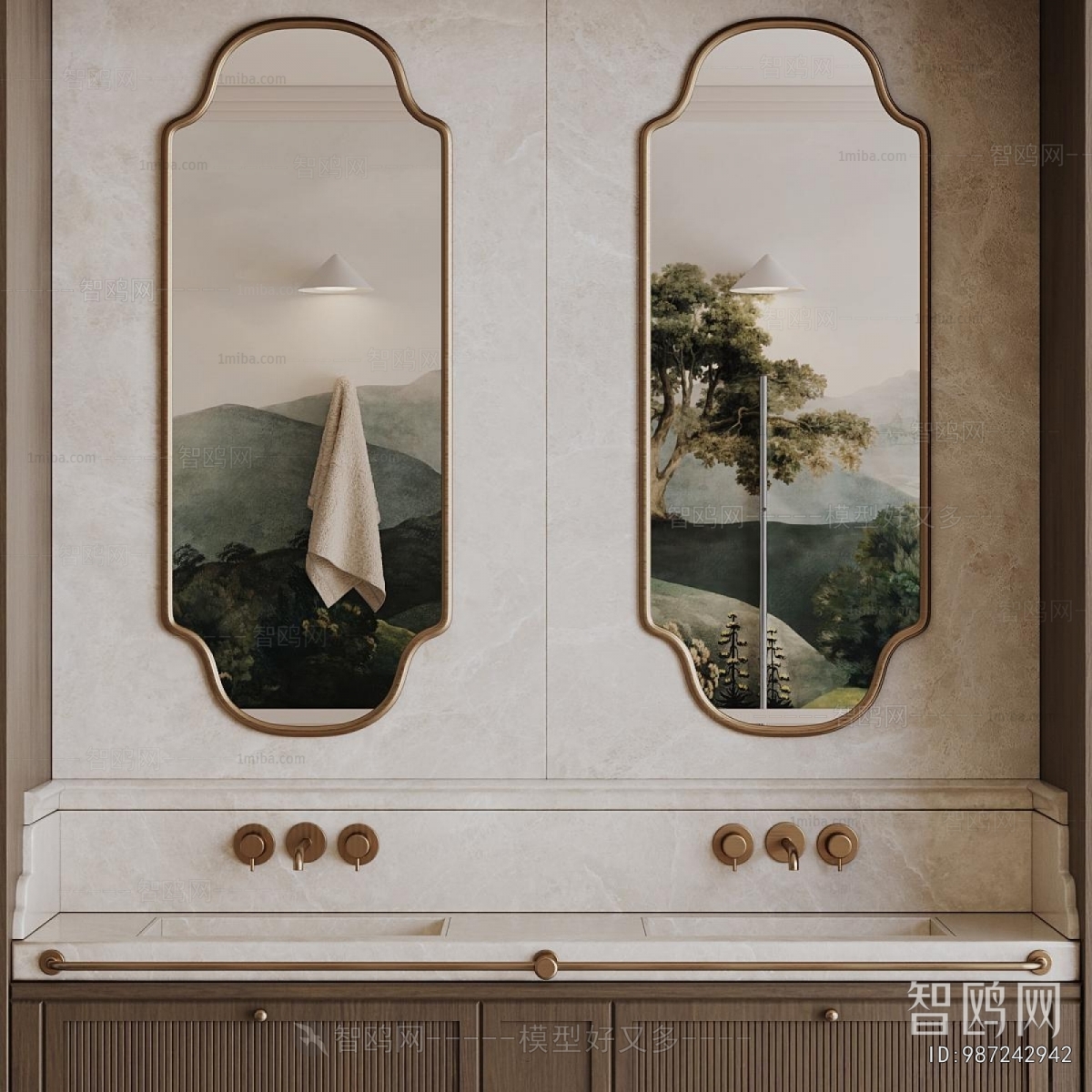 Modern Bathroom Cabinet