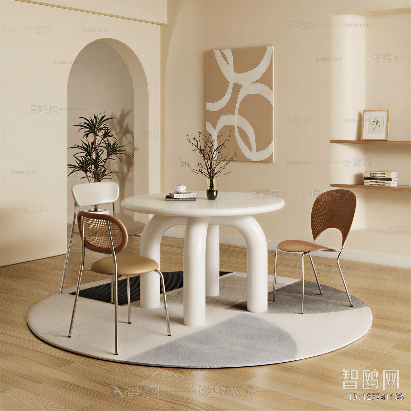 French Style Dining Table And Chairs