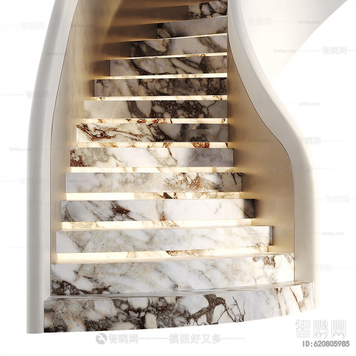 Modern Rotating Staircase