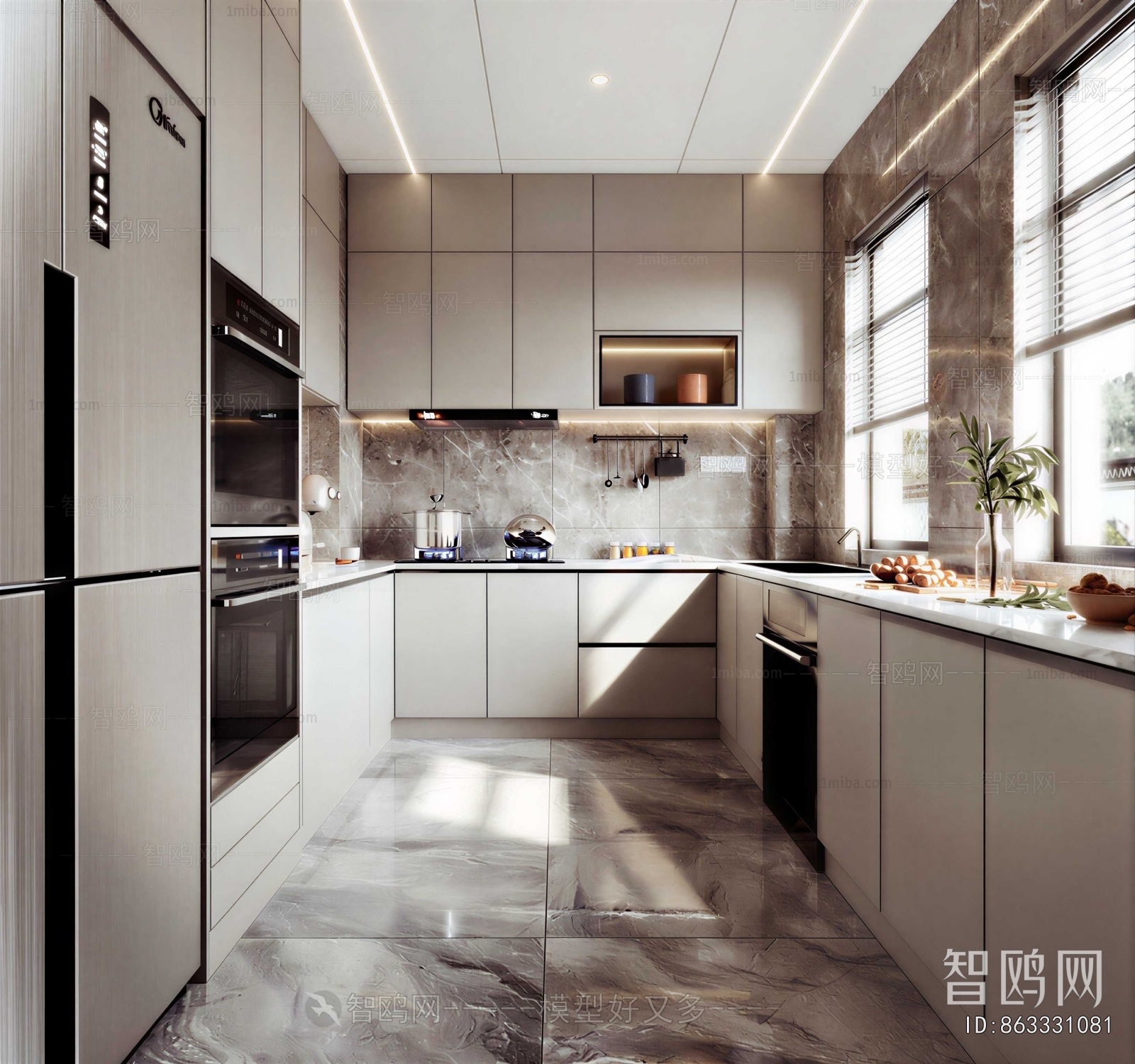 Modern The Kitchen