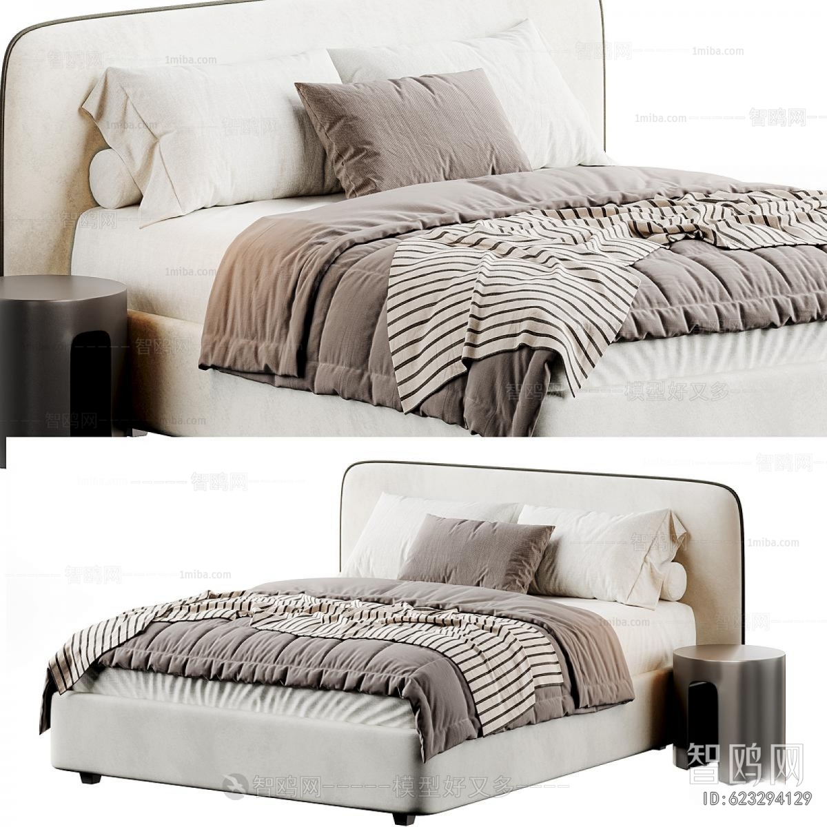 Modern Double Bed