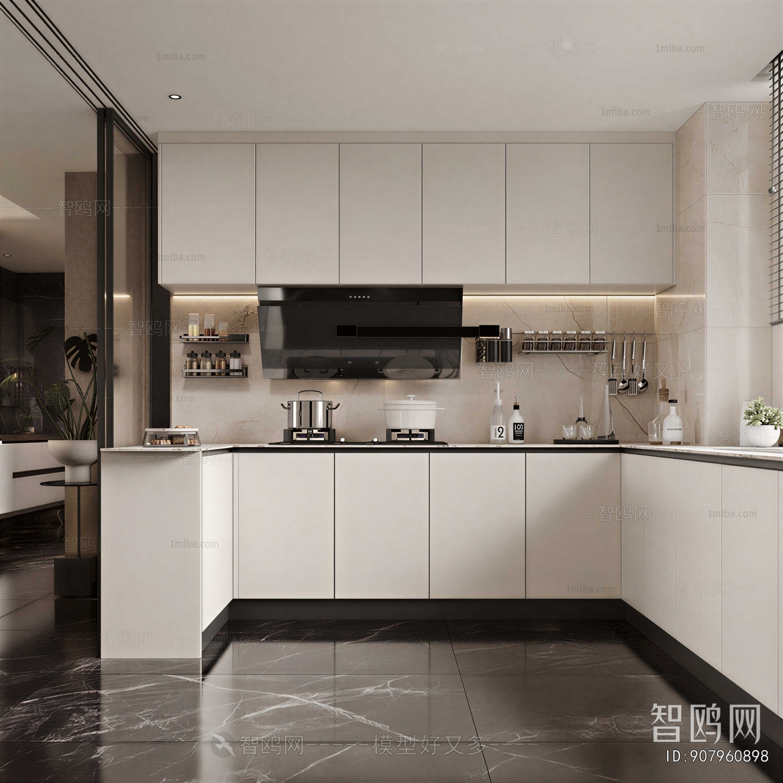 Modern The Kitchen