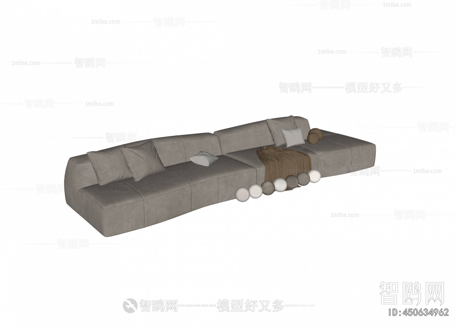 Modern Multi Person Sofa