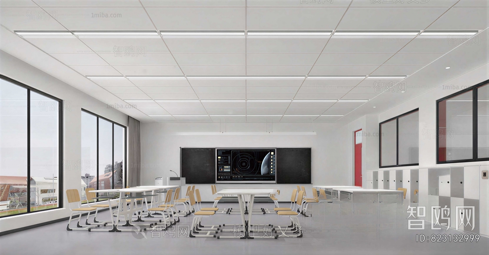 Modern School Classrooms
