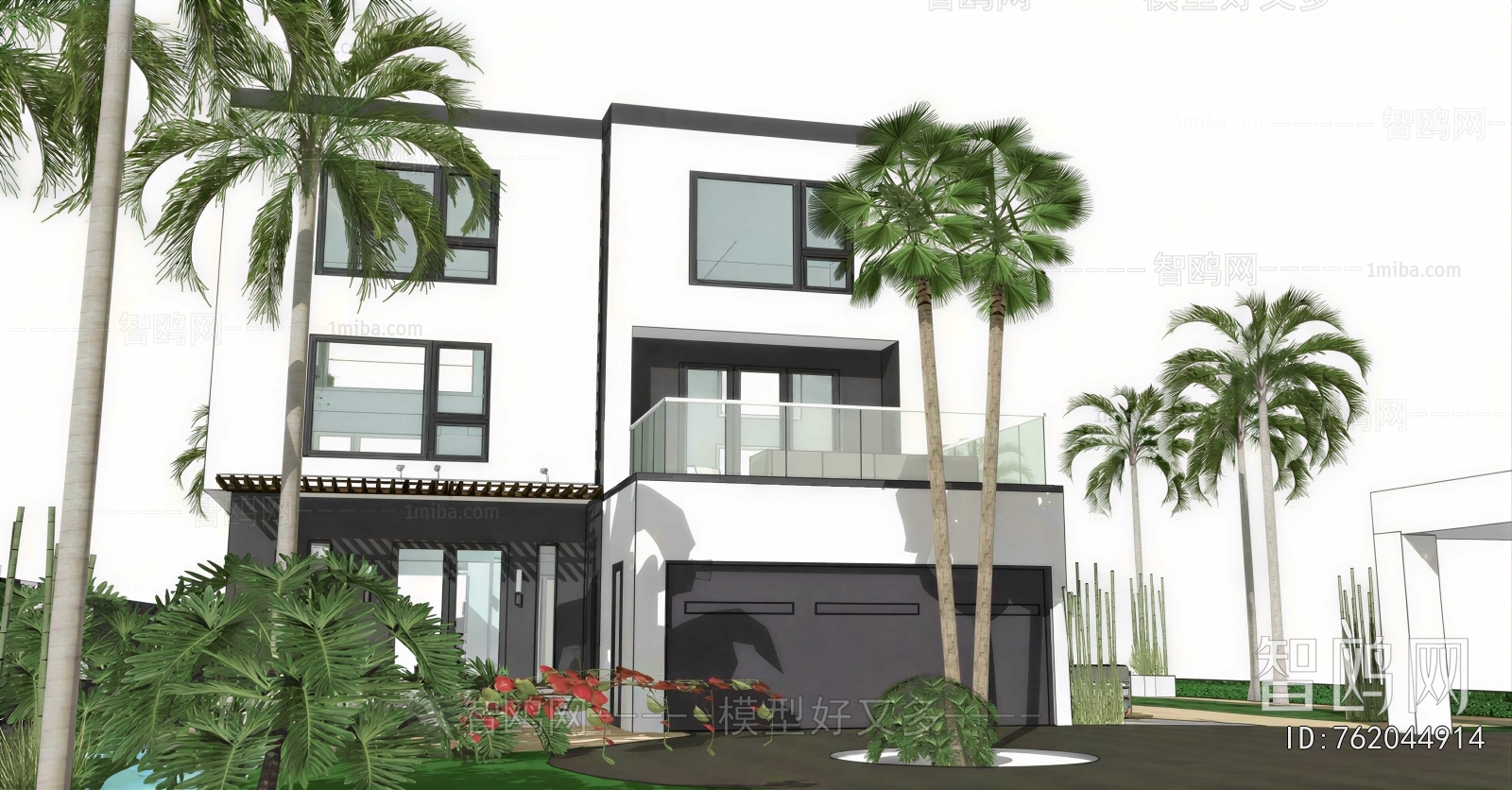 Modern Courtyard/landscape