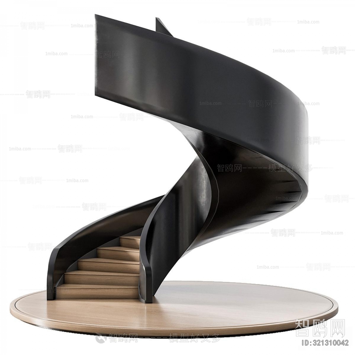 Modern Rotating Staircase