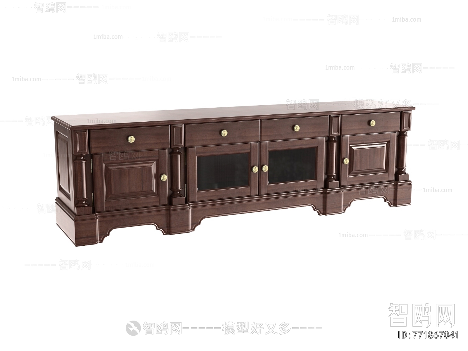 American Style TV Cabinet