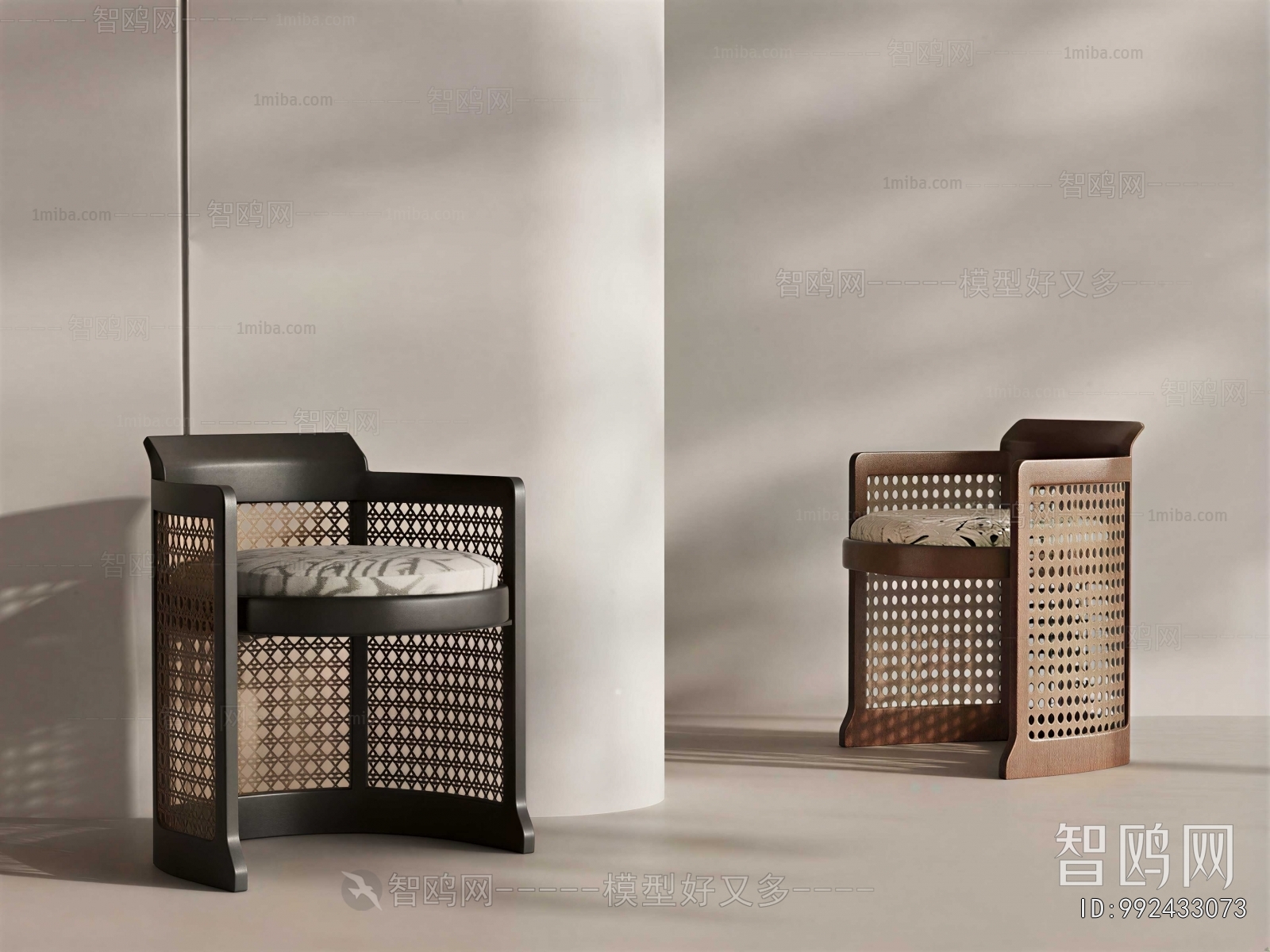 New Chinese Style Lounge Chair