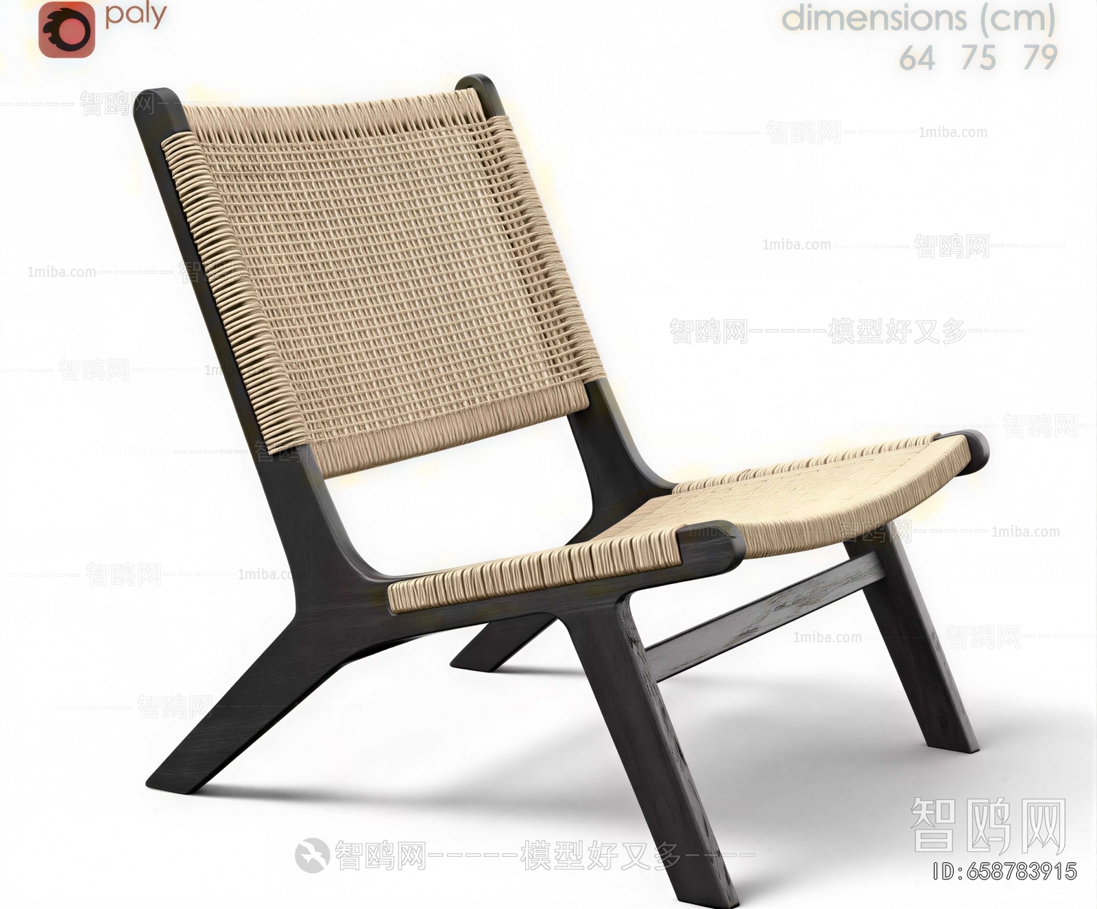 Wabi-sabi Style Outdoor Chair